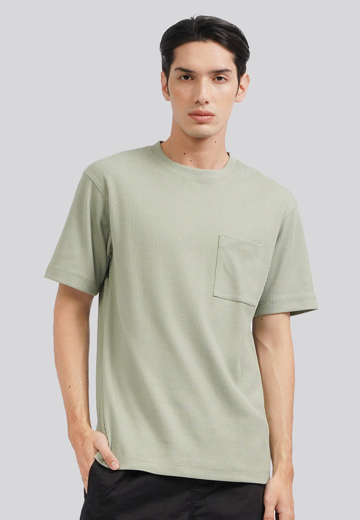 Short Sleeve Waffle T-Shirt