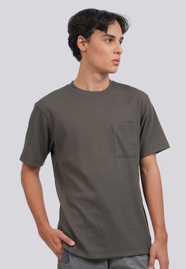 Short Sleeve Waffle T-Shirt