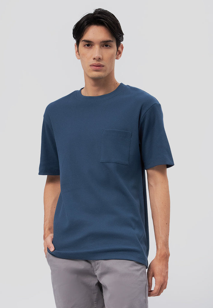 Textured Short Sleeve T-Shirt