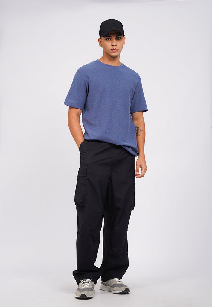 Short Sleeve Textured T-Shirt
