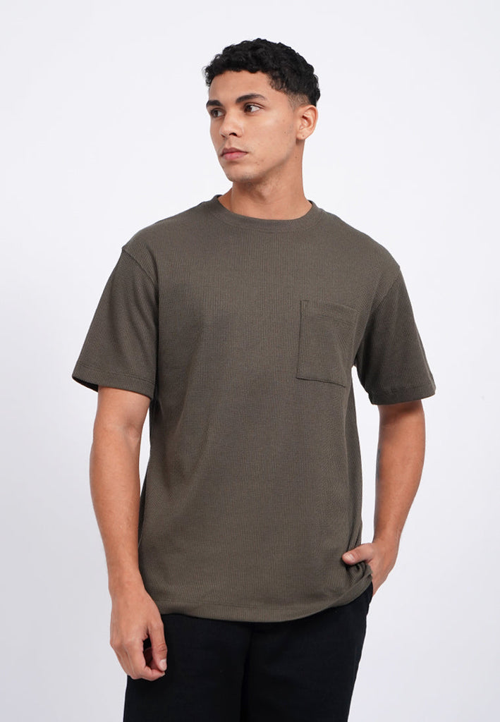 Short Sleeve Waffle T-Shirt