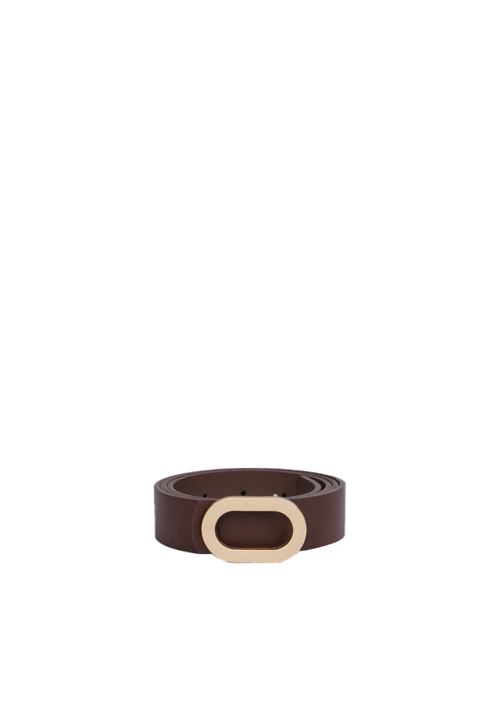 Almond Belt Leather