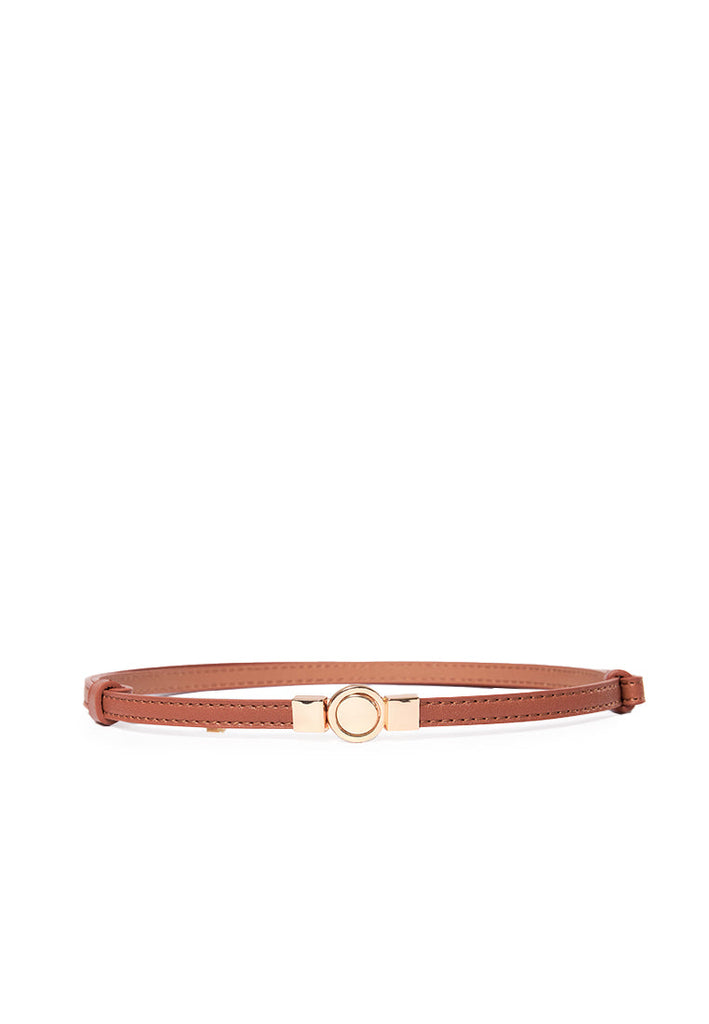 Brown O-Ring Belt