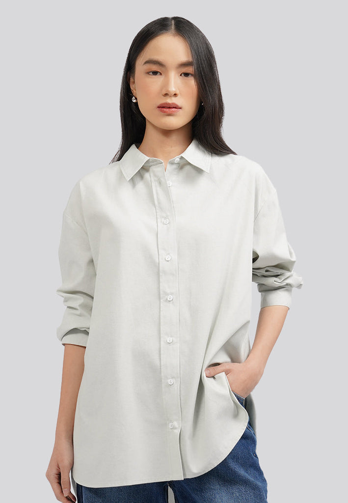 High Low Oversized Shirt