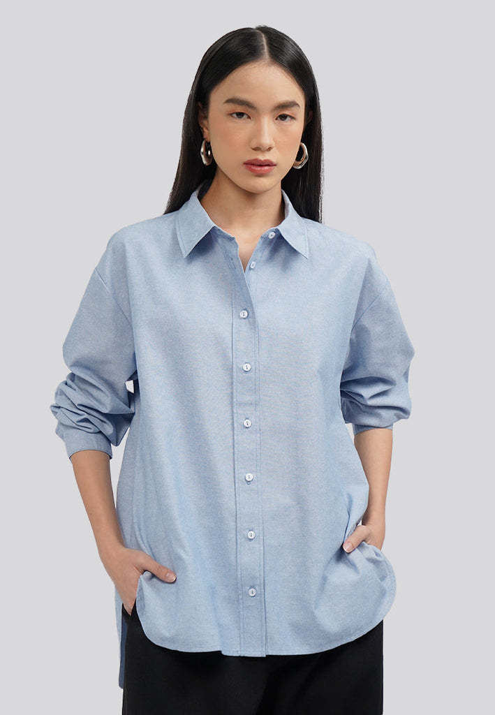 High Low Oversized Shirt