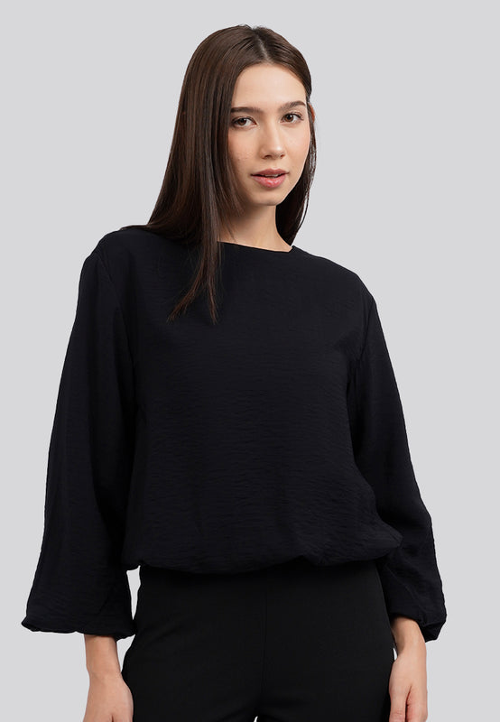 Balloon Sleeves Blouse