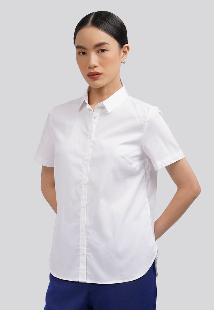 Basic Short Sleeve Blouse