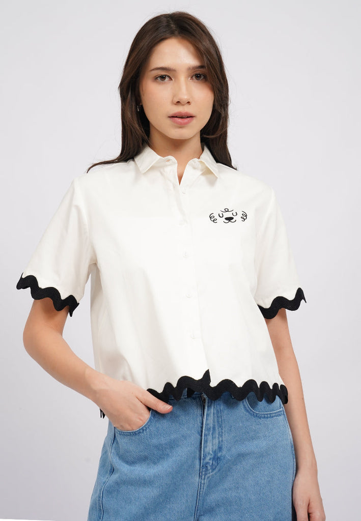Executive X Sanchia Camp Collar Shirt