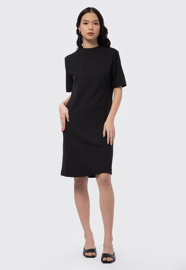 Short Sleeve Mini Office Dress