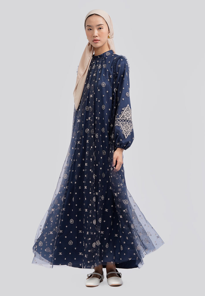 Executive x Khanaan Printed Tulle Gamis