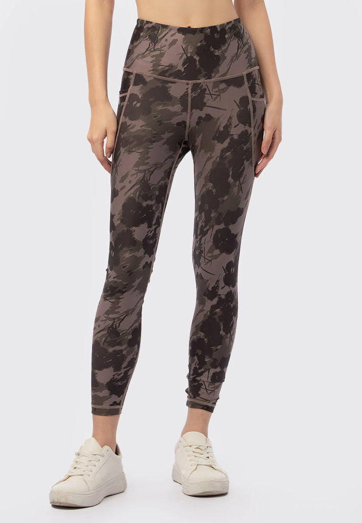 Printed Legging with 2 Side Pocket