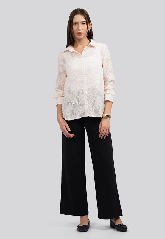 Straight Cut Knit Pants