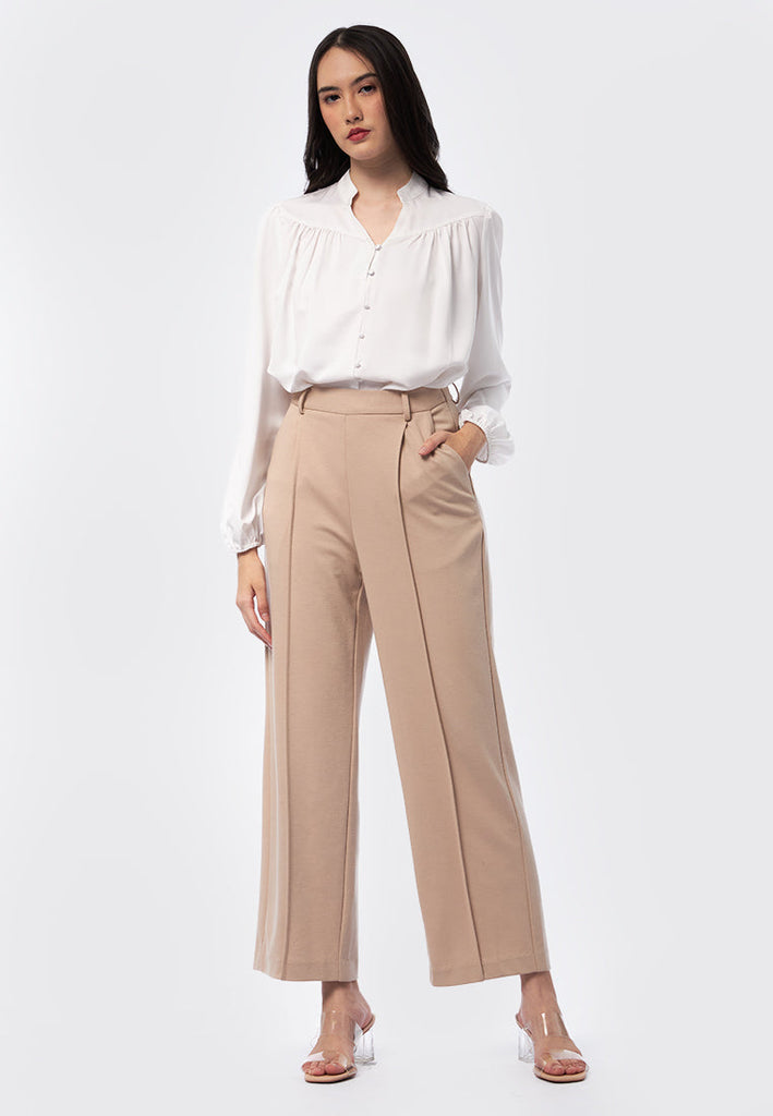 Regular Fit High Waist Pants