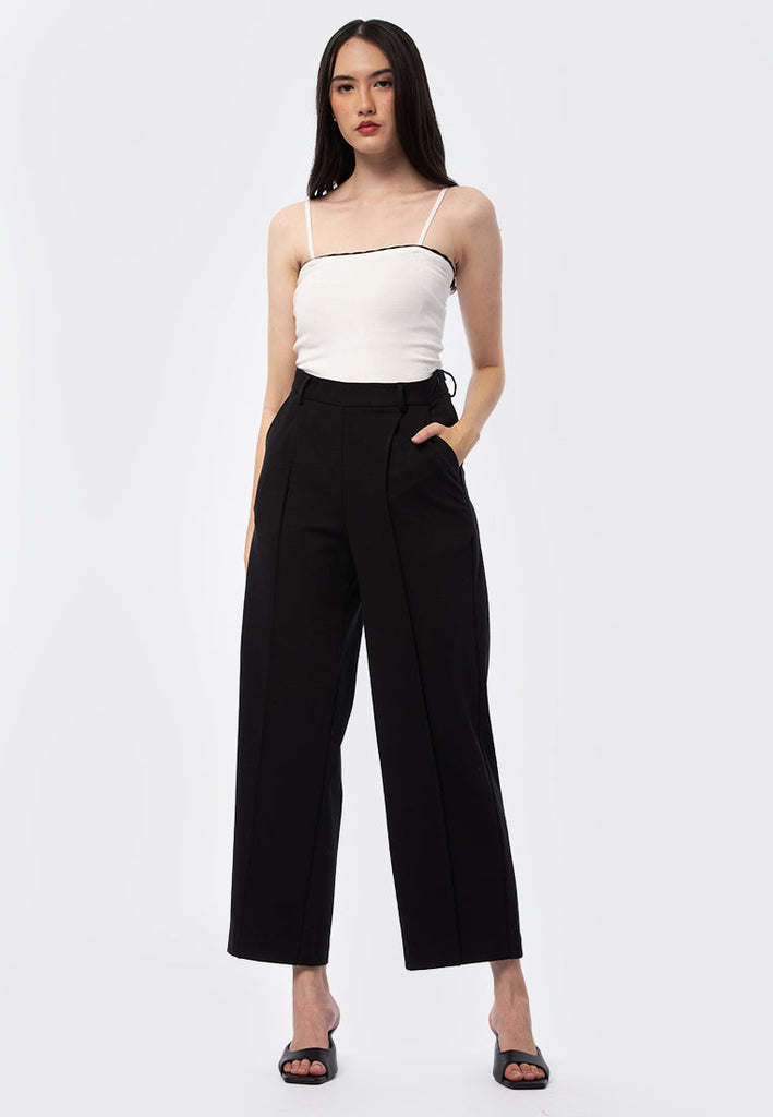 Regular Fit High Waist Pants