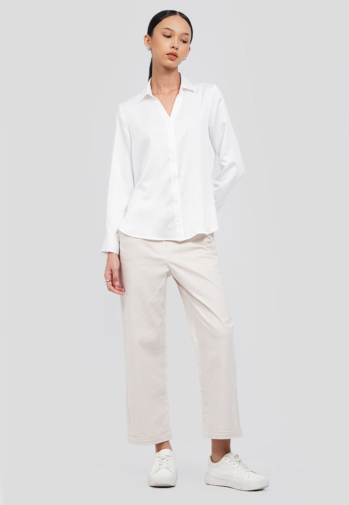Straight Smart Ankle Pants
