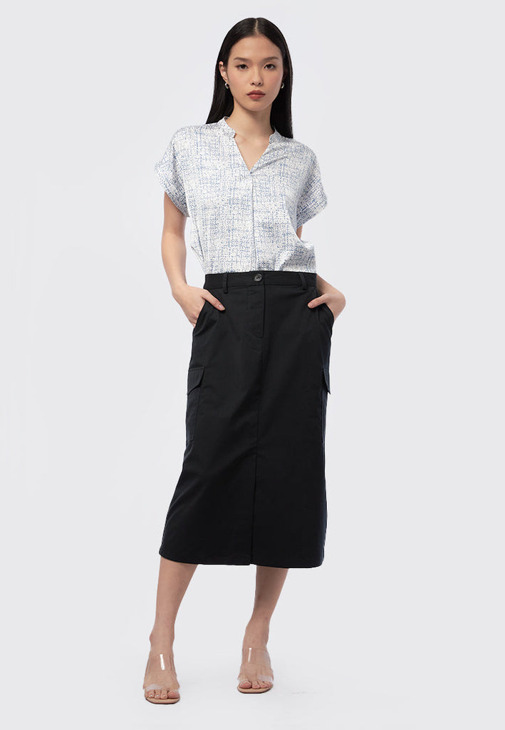 Midi Cargo Skirt