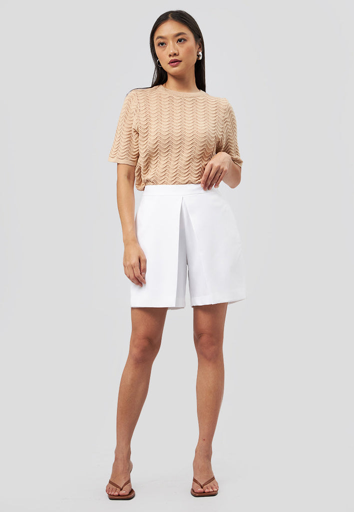 Pleated Mini Skort