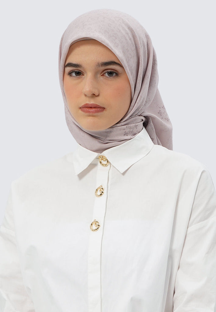 Taupe Scarf Square
