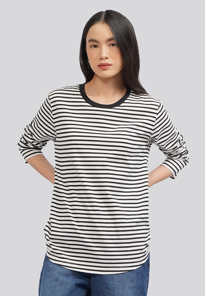 Long Sleeve Stripes T-Shirt