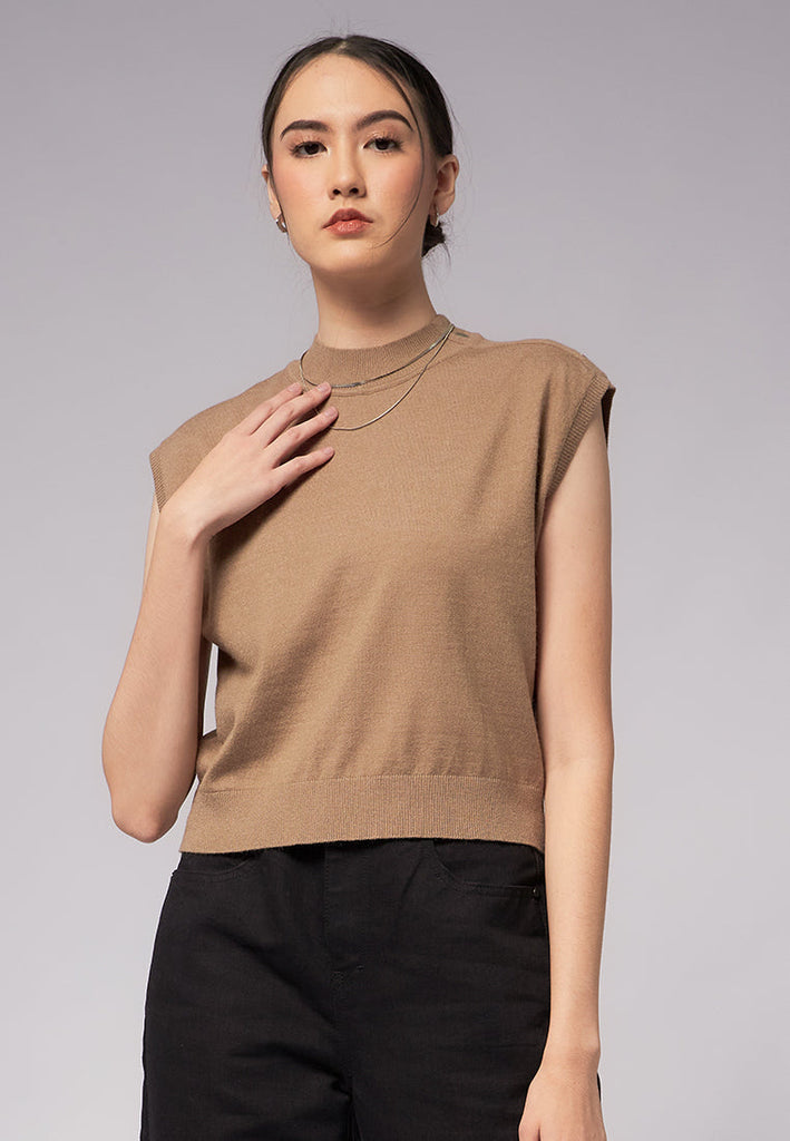 Knit Top with Button Details