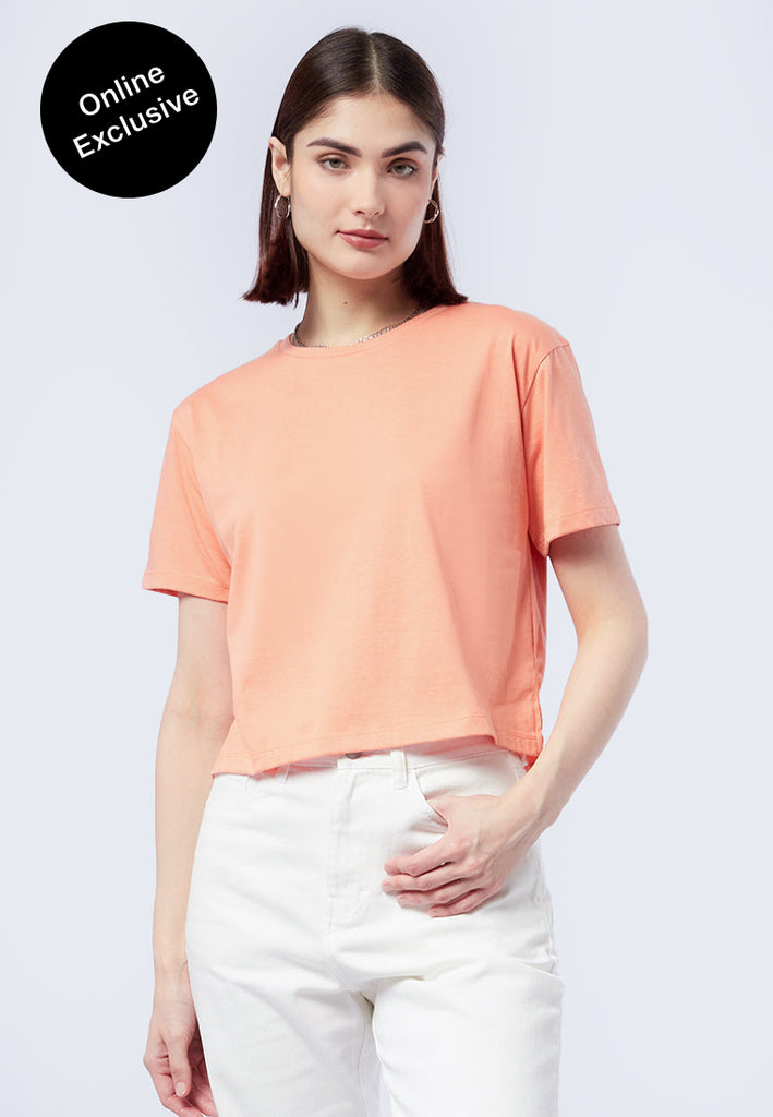 Round Neck Short Sleeve T-Shirt