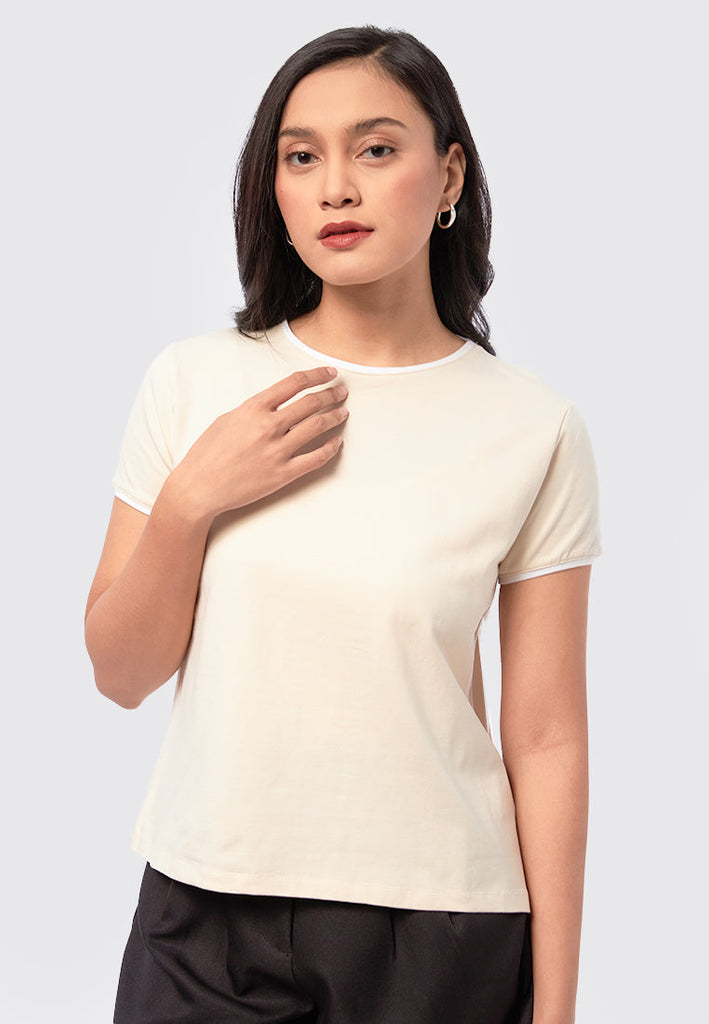 Contrast Short Sleeve T-Shirt