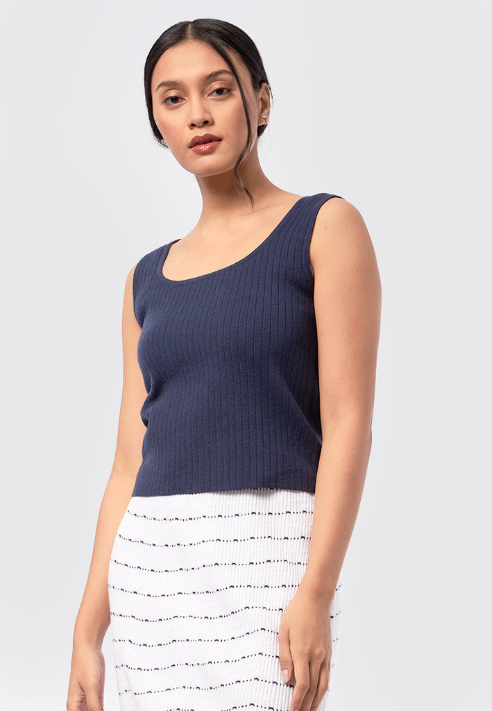 Sleeveless Knit Top