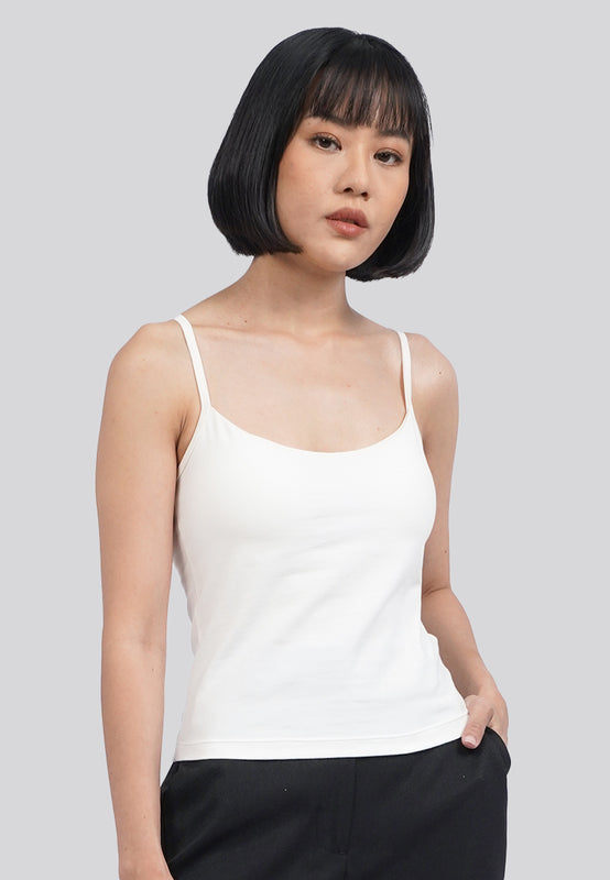 Crop Tank Top with Bra Pads
