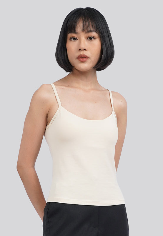 Crop Tank Top with Bra Pads