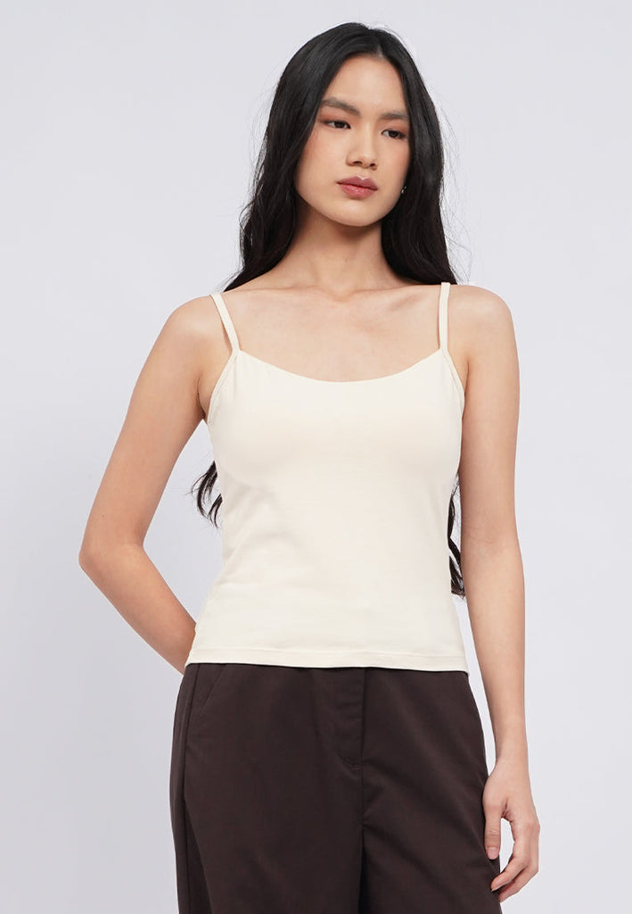 Fitted Camisole with Bra Pad