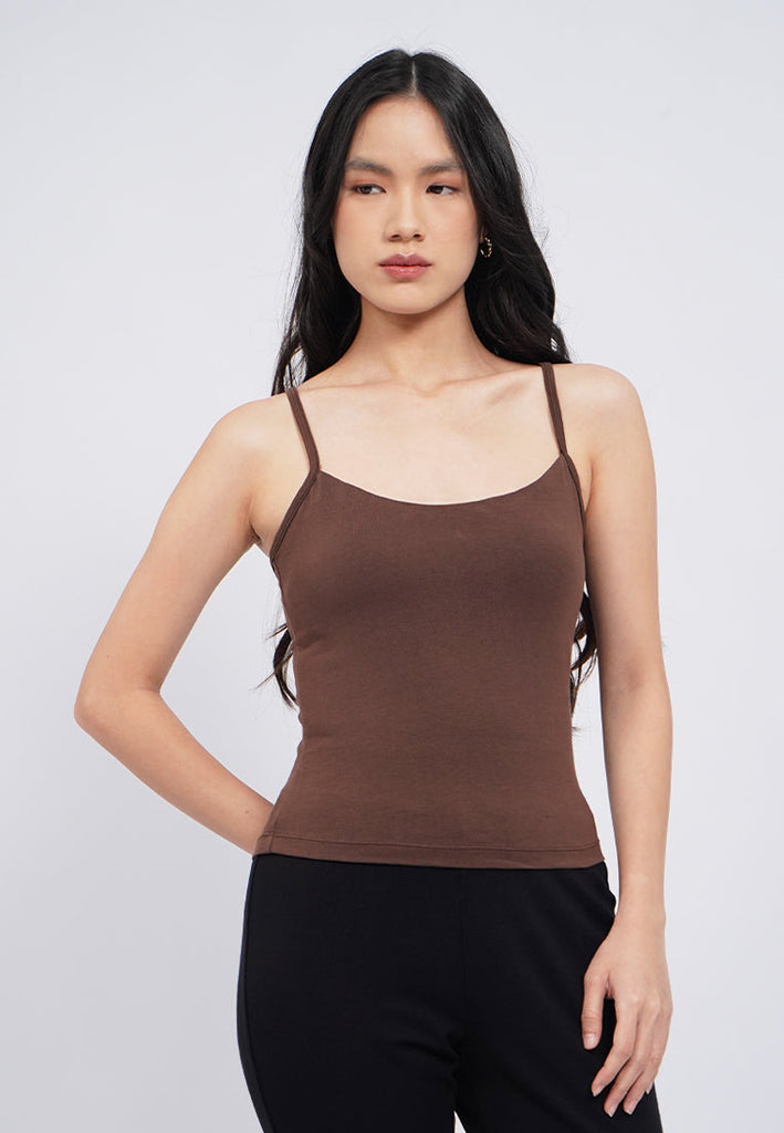 Fitted Camisole with Bra Pad