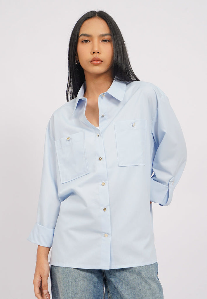 Oversized Long Sleeve Shirt