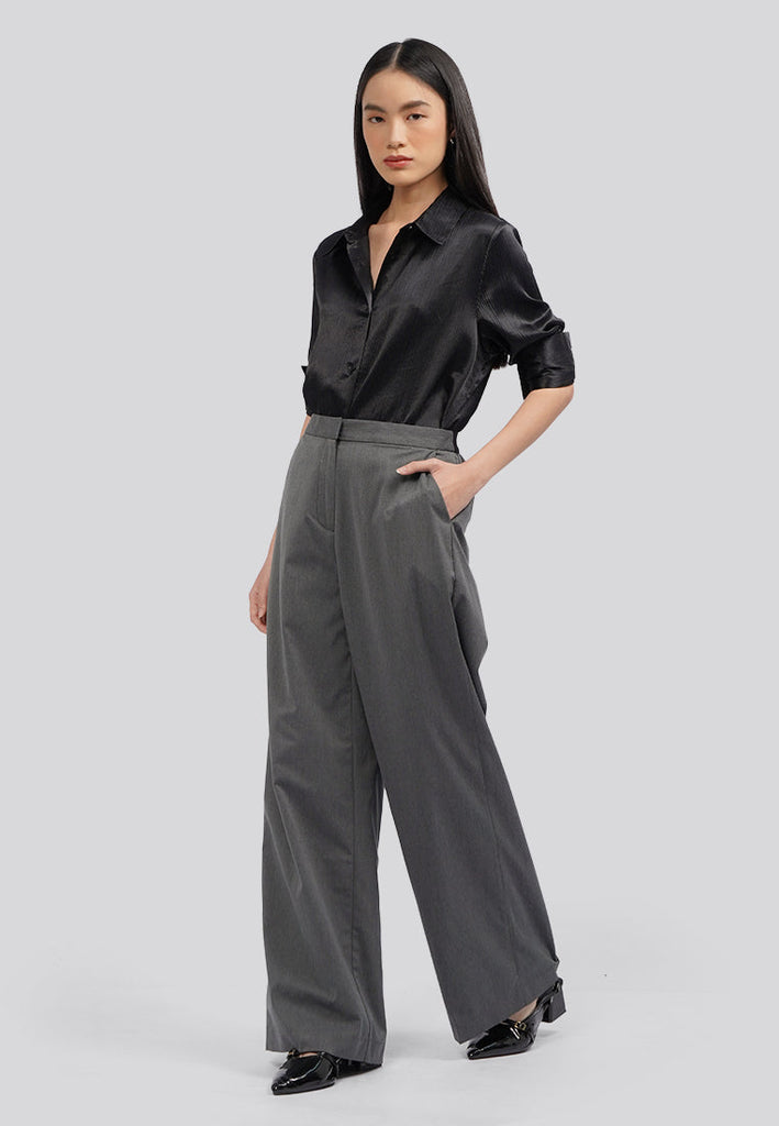 High Waist Wide Leg Pants