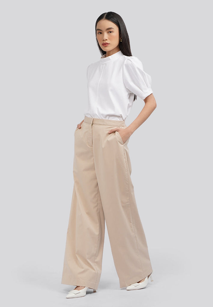 High Waist Wide Leg Pants