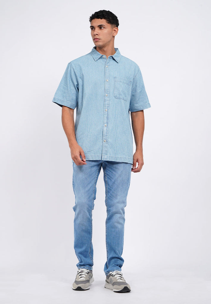 Slim Tapered Denim Pants