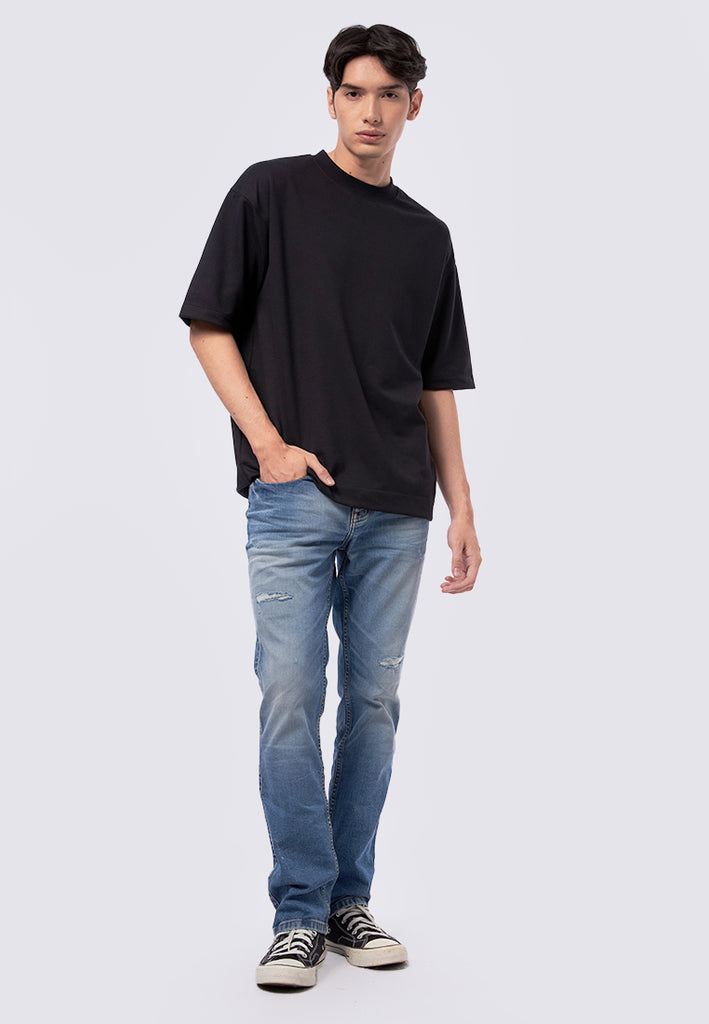 Slim Tapered Destroy Denim