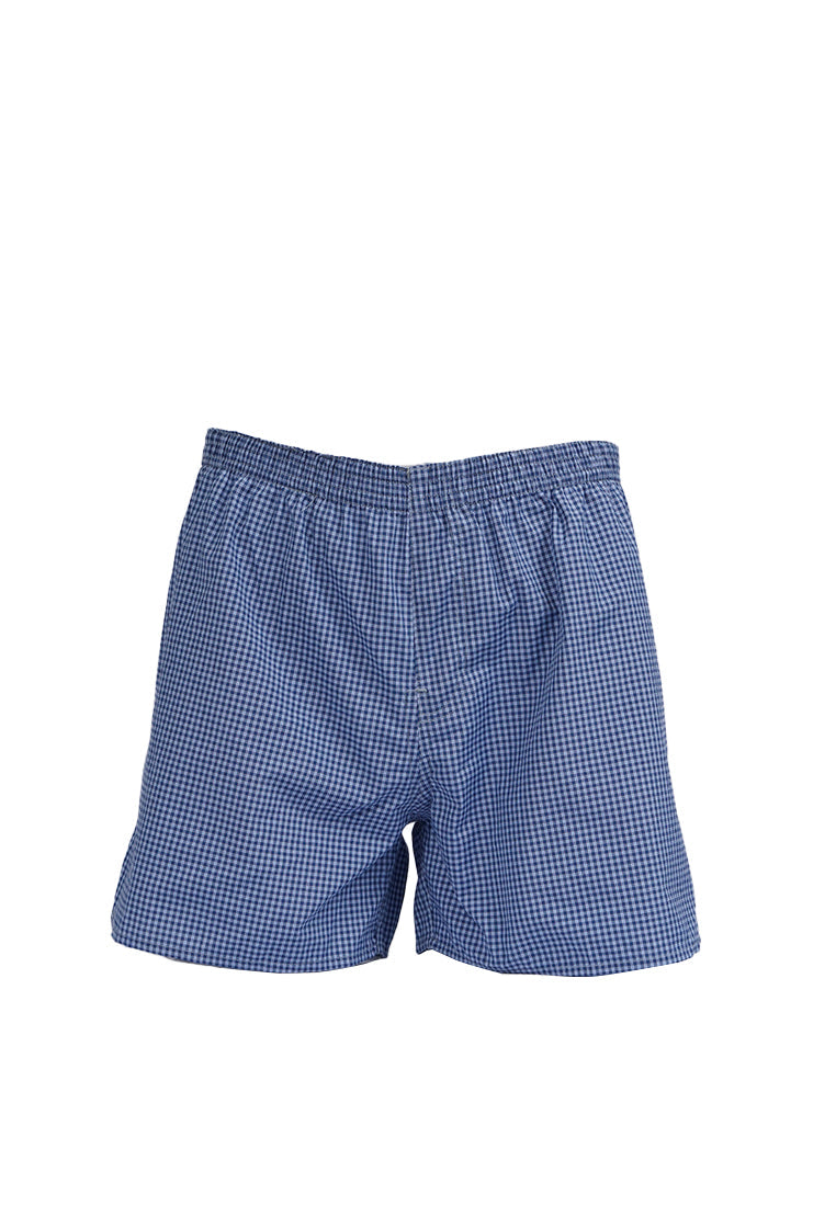 Checked Boxer Blue – EXECUTIVE