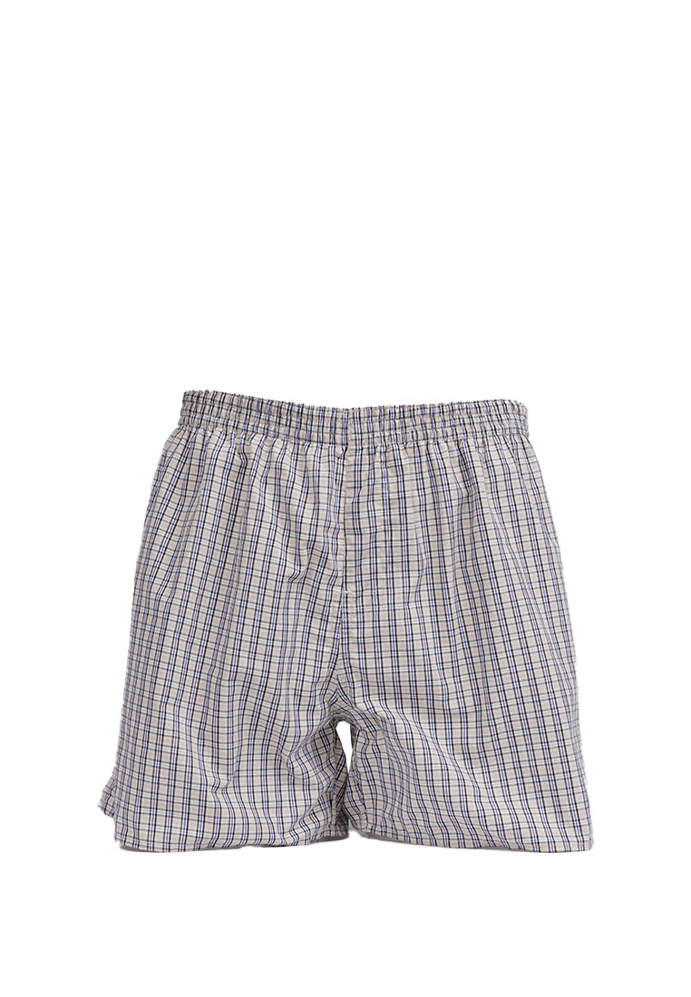 Checked Boxer Beige – EXECUTIVE