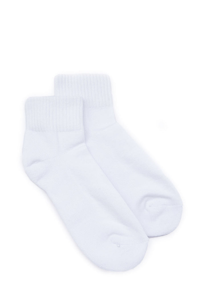 White Ankle Socks