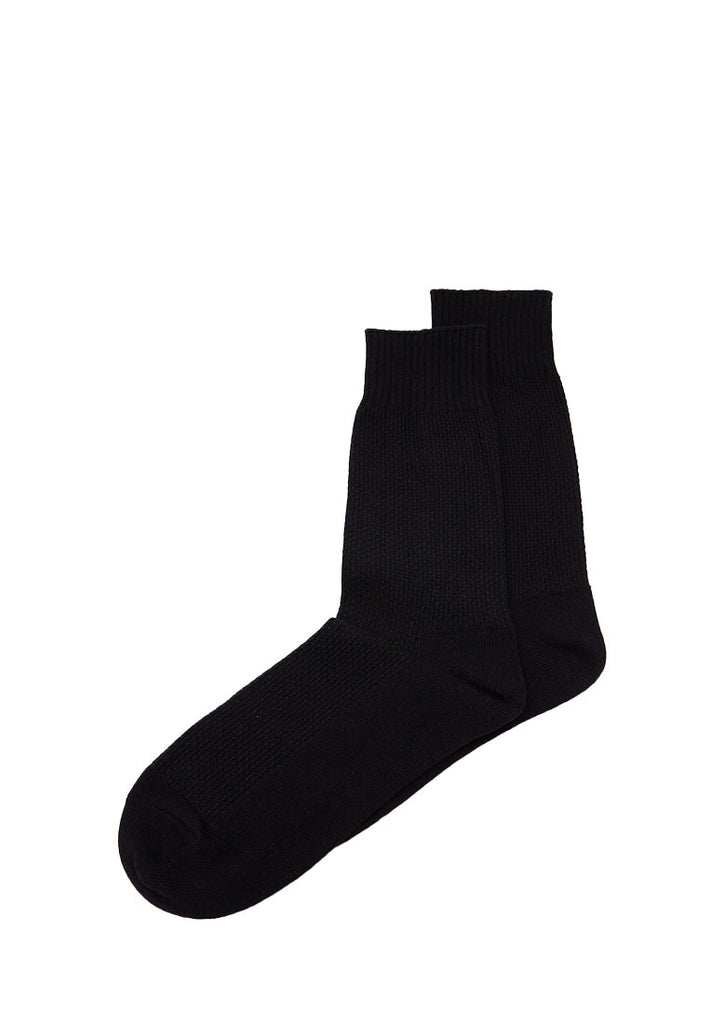 Black Crew Length Socks