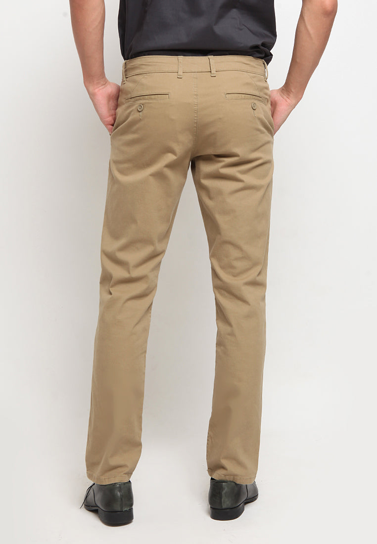 Slim Fit Ankle Length Chinos Pants - Main Image