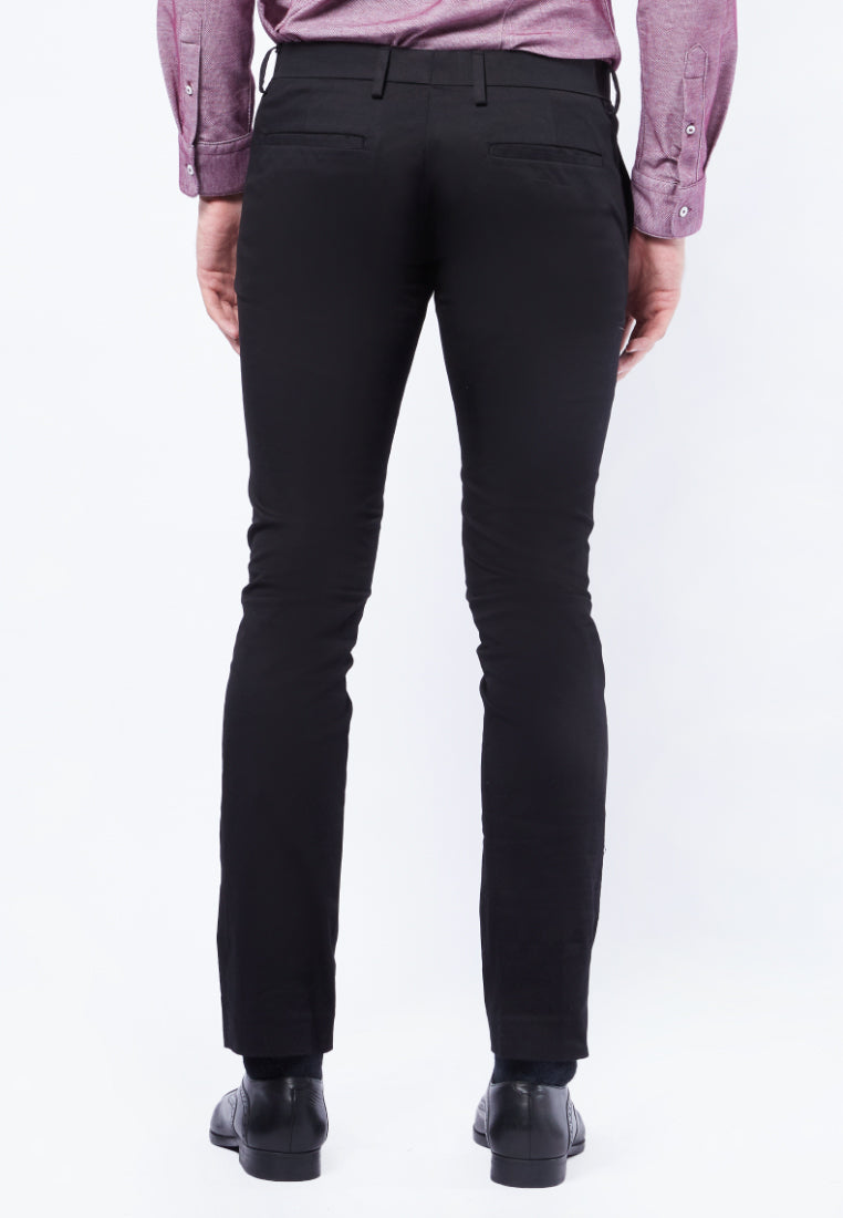 Skinny Fit Dress Up Pants Black – EXECUTIVE