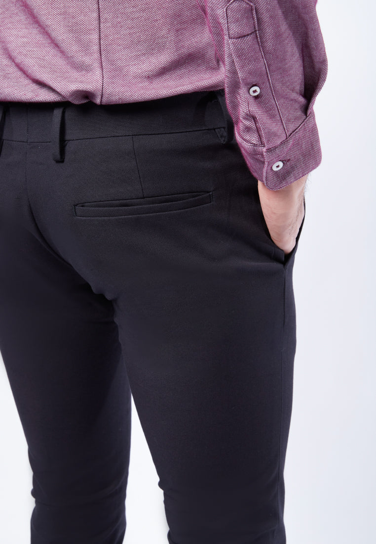 Skinny Fit Dress Up Pants Black – EXECUTIVE