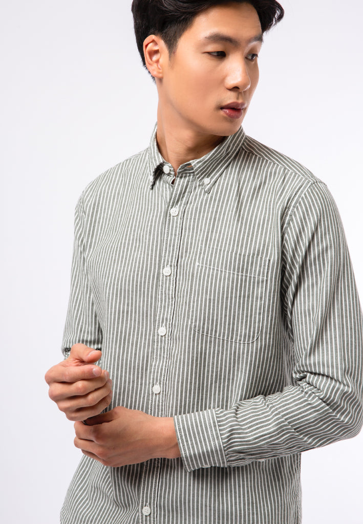 Long Sleeve Oxford Shirt