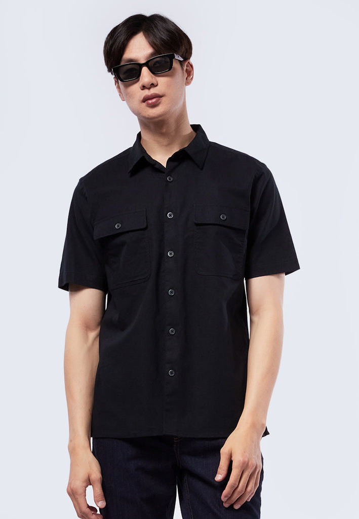 Double Pocket Short Sleeve Shirt