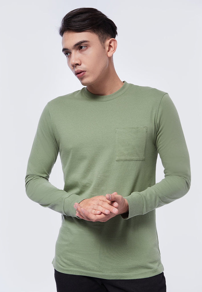 Long Sleeve T-Shirt with Pocket