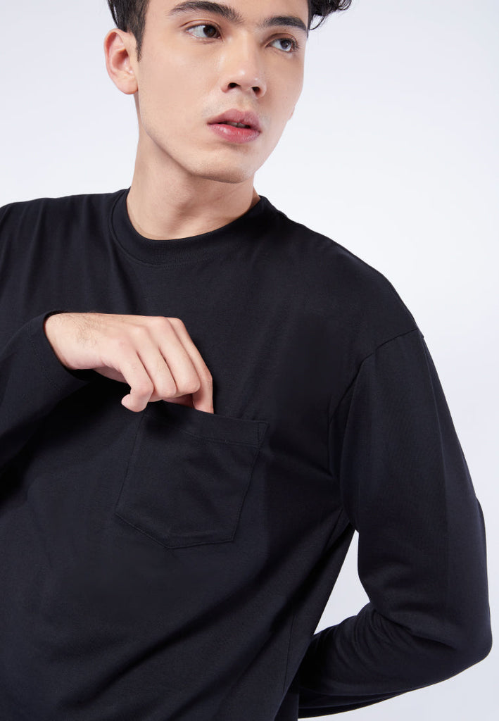 Long Sleeve T-shirt with Pocket