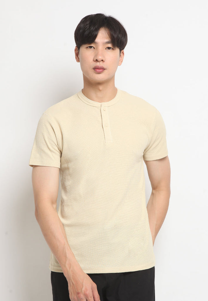 Baby Waffle Henley T-shirt