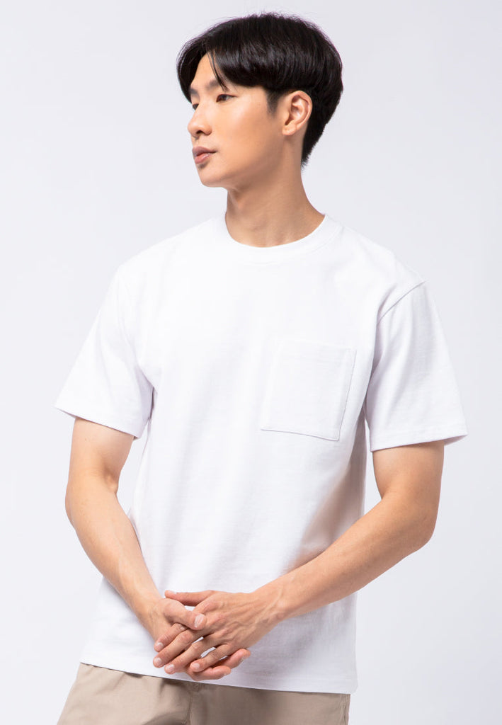 Short Sleeve T-shirt with Square Pocket