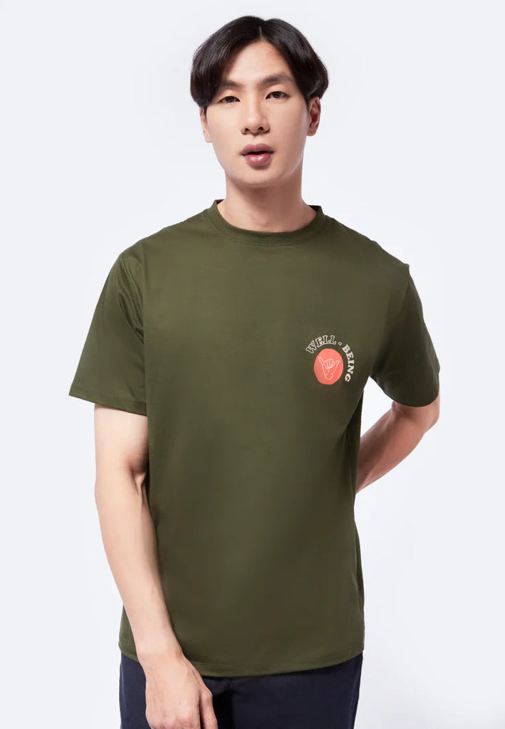 Round Neck graphic T-Shirt